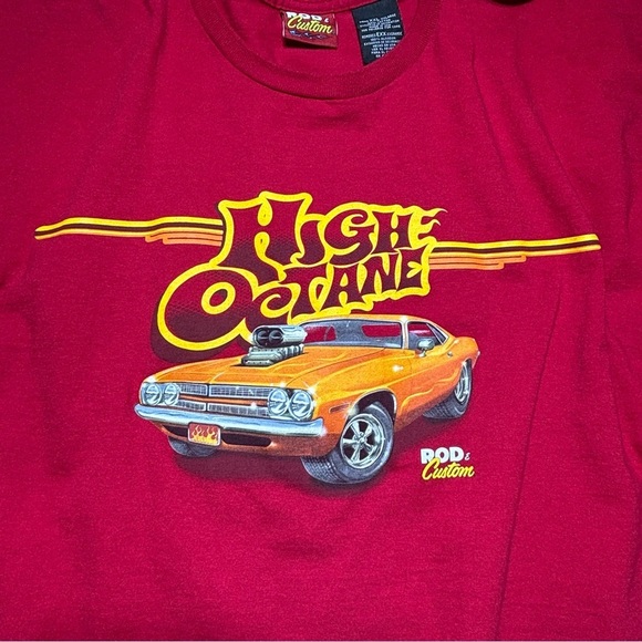 Rod and Custom Shirt Mens XXL Crewneck Tee High Octane Muscle Car Streetwear - Picture 3 of 5